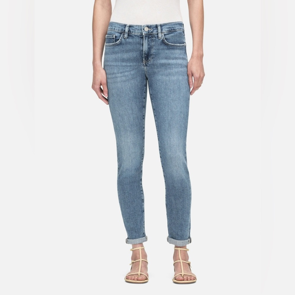 FRAME crop relaxed denim size 26 NWT